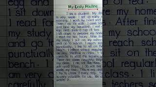 Daily Routines For Students || My Daily Routine #shorts