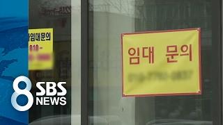 빈 상가 "임대료 무료" 늘어난다 / SBS