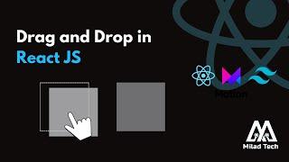 Drag and drop tutorial using React JS, Tailwindcss and Framer motion for beginners 2024