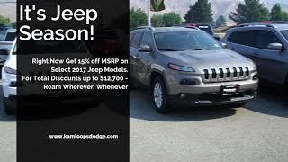 It's Jeep Season here at Kamloops Dodge