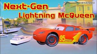 Cars 2 The Video Game Mod - Next-Gen Lightning McQueen - Harbor Sprint - PC Game HD