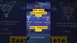 8000  easy achievement points free fire new achievement mission #freefireachievemets