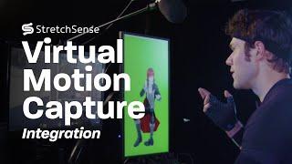 Virtual Motion Capture with StretchSense Studio Gloves!