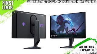 Alienware AW2725QF 27-Inch 4K at 180Hz / 1080p at 360Hz Gaming Monitor Launched - All Details Here