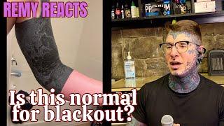 Remy Reacts to Blackout Tattoos #35 #inked #ink #tattoo