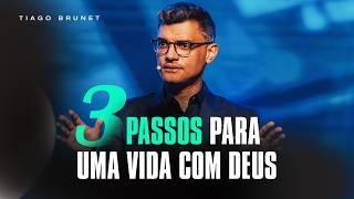 SIGA ESSES 3 PASSOS BÁSICOS PARA MUDAR DE VIDA | TIAGO BRUNET - PALESTRA BÍBLICA