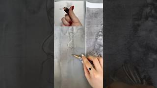 Работа над копией Дюрера #рисунок #дюрер #уголь #художник