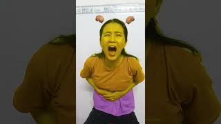 After Eating Melon and Pineapple  . #short , #phunganfamily