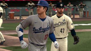 MLB The Show 24 Gameplay - Dodgers vs Twins (World Series Presentation) Full Game
