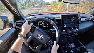 2024 Toyota Tundra TRD Pro i-FORCE MAX - POV Driving Impressions