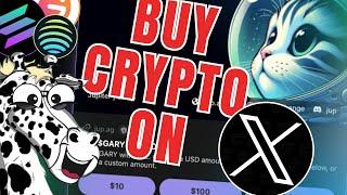 Buy Crypto on X | A Step by Step Guide