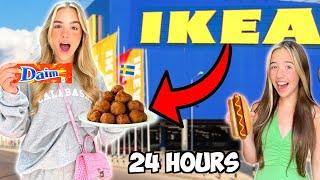 We Ate ONLY IKEA Food for 24 Hours!