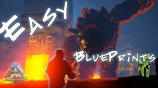 How To Beat Lava Golem EASY!!!! Best Blueprint Farming!! Ark PvP