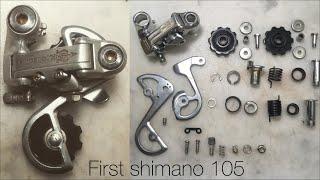 Shimano golden arrow derailleur restoration.(RD-A105)