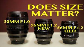 [ENG] Portrait Lenses Showdown - 56mm "Old" Vs. 56mm "New" Vs. 50mm F1.0 + 50mm F2 Cammeo