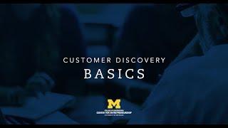 Customer Discovery Basics