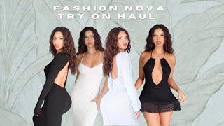 HUGE DRESS HAUL FROM @FashionNova  | TIANA MUSARRA