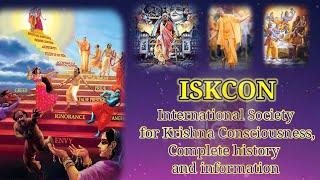 ISKCON, International Society for Krishna Consciousness, Complete history and information.