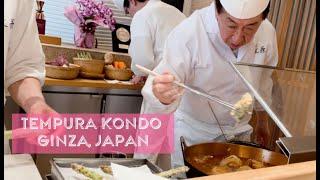 【The Best Tempura in Tokyo】Michelin-Starred Kondo in Ginza 天ぷら近藤さんでランチ