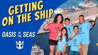Boarding Day | Oasis of the Seas | The KEY | Bayonne, NJ