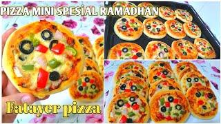 Resep Roti Arab fatayer‼️Menu Buka Puasa(Mini Pizza Recipe)