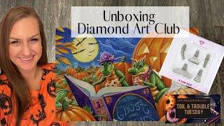 Unboxing Diamond Art Club “Ghost Stories” by Randal Spangler & 5 Tip Set!