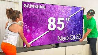 Massive 85" Samsung QN90C QLED TV