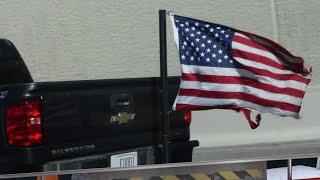 Ask Trooper Steve: Can you legally fly a flag on your car?