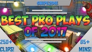 THE ULTIMATE BEST CS:GO PRO PLAYS OF 2017! (85+ MINS)