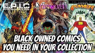 BCL REVIEWS SOME BLACK OWNED COMICS