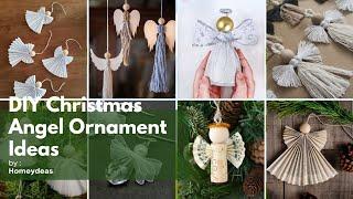 DIY Christmas Angel Ornament Ideas