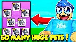 This is how i hatch TONS OF HUGE PETS In Pet Simulator 99!