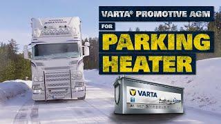 VARTA ProMotive AGM Batteries for Truck Parking Heater | VARTA Fleet Program