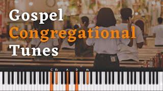 How To Play Gospel Congregational Songs | Jesus I'll Never Forget   Piano Tutorial