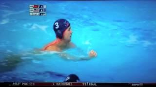 USA vs Montenegro Kazan 2013-  Alec Zwaneveld 6x5 Post Goal