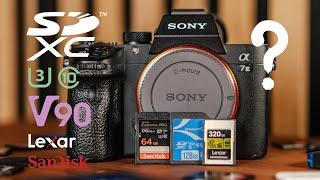 Welche Speicherkarte für Sony Alpha Kameras | UHS I, UHS II oder CFExpress Typ A