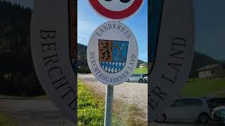 Border crossing Austria to Germany