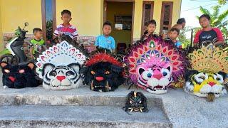 MAEN BARONGAN TERBANYAK DIDEPAN RUMAH SAAT PAGI HARI |MAEN BARONGAN