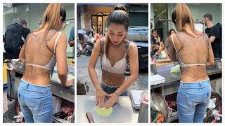 She Is The Icon Of Thailand Street Food - Puy Roti Lady Bangkok