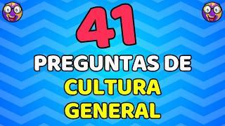 40 PREGUNTAS de CULTURA GENERAL, Para agudizar tu mente  | #101