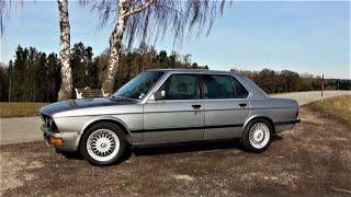 Jetzt hat er volle Leistung. BMW M5 E28 erste richtige Ausfahrt nach technischer Generalüberholung.