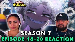 KEEPING UP WITH THE TODOROKI'S REKT US! | My Hero Academia Season 7 Episode 18, 19, 20 Reaction