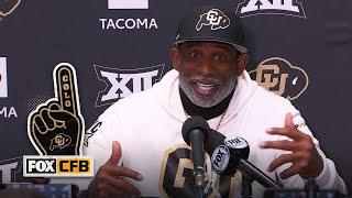 Postgame Interview: Deion Sanders on Colorado's unexpected loss to Kansas | CFB on FOX