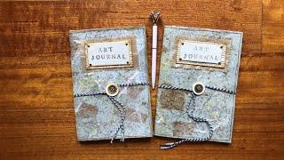 DIY Art Journal | Tutorial (Step by step - EASY)