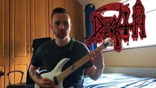 Death "Zombie Ritual" Guitar Cover (one take) - Tab in description!