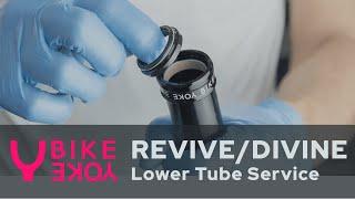 BikeYoke REVIVE/DIVINE - lower tube service