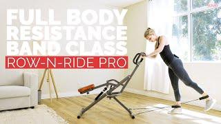 Ultimate Full Body Burn Row-N-Ride PRO Resistance Band Class