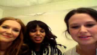 Kerry Washington, Katie Lowes & Darby Stanchfield Talk "Scandal" - Part 1