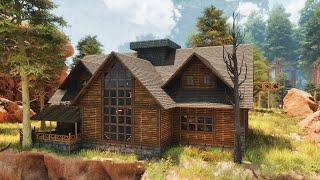 I Built a Log Cabin in ARK: Survival Ascended!