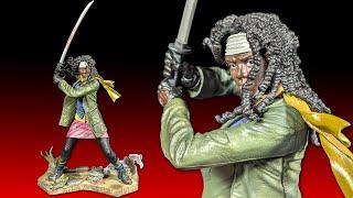 The Walking Dead Gallery Michonne Figure Diorama Statue Review